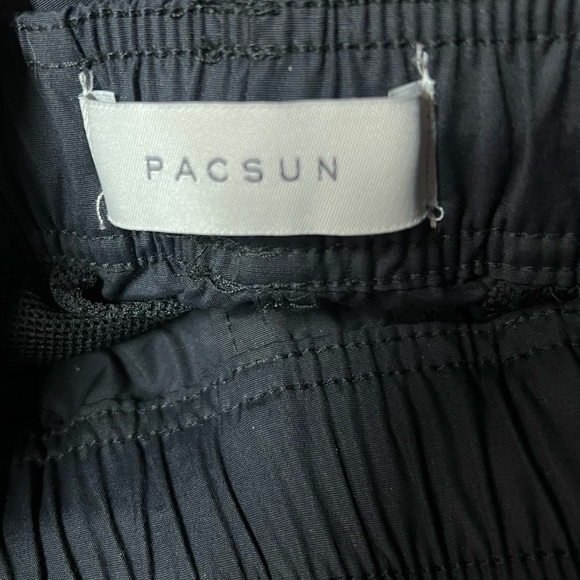 Pacsun Men’s Stretch Canvas Black Slim Cargo Pants sz M NEW - Picture 9 of 12
